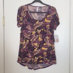 XS LuLaRoe Classic T Shirt DD12 1409